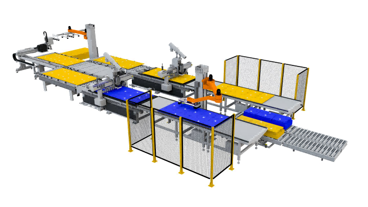 Excitech hniezdna bunka s robotom 5 cm videnie a stohovanie.