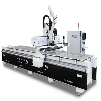 E4 CNC router s dvojitou pracovnou stanicou na rezanie dreva